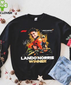 Mclaren Formula 1 Lando Norris Winner 2024 Signatures Shirt