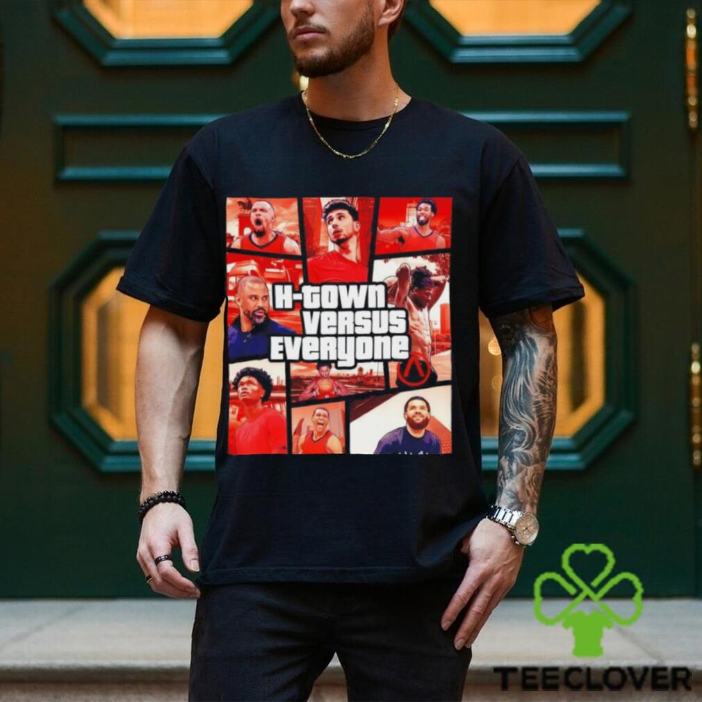 Htown versus everyone Gta Basketball shirt Htown versus everyone Gta Basketball shirt
