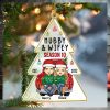 Hubby & Wifey Still Counting Season Couple Personalized Custom Ornament Acrylic Tree Shaped Christmas Gift For Husband Wife, Anniversary