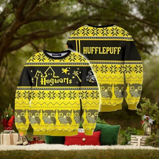Hufflepuff Harry Potter Ugly Sweater Christmas Gift