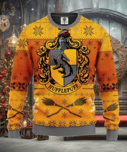 Hufflepuff Ugly Christmas Sweater For Men Women