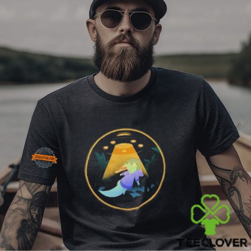 Hug That Gator Cavemanon Space Pizza Shirt