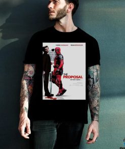 Hugh Jackman And Ryan Reynolds The Proposal Just Keep Asking Deadpool And Wolverine Marvel Studios T Shirt