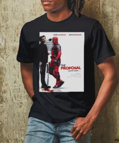 Hugh Jackman And Ryan Reynolds The Proposal Just Keep Asking Deadpool And Wolverine Marvel Studios T Shirt