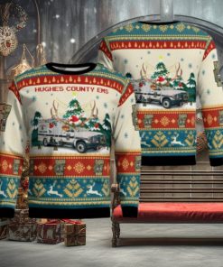 Hughes County EMS UGLY Sweater Christmas Season Gift