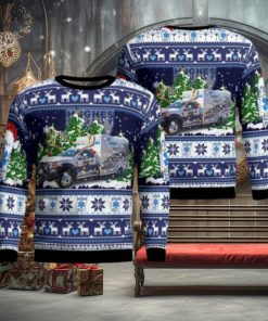 Hughes County Emergency Medical Service Christmas Ugly Sweater Christmas Season Gift