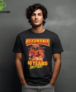 Hulk Hogan 40 Years Brother Shirt