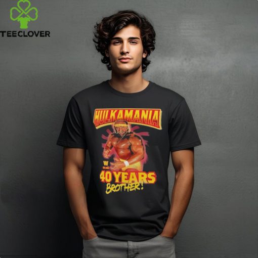 Hulk Hogan 40 Years Brother Shirt