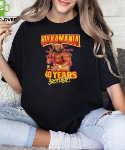 Hulk Hogan 40 Years Brother Shirt