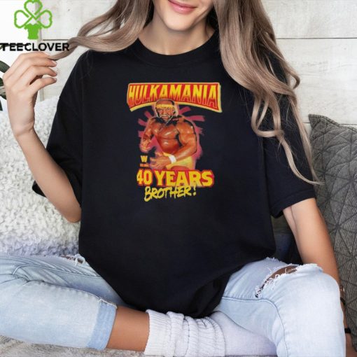 Hulk Hogan 40 Years Brother Shirt