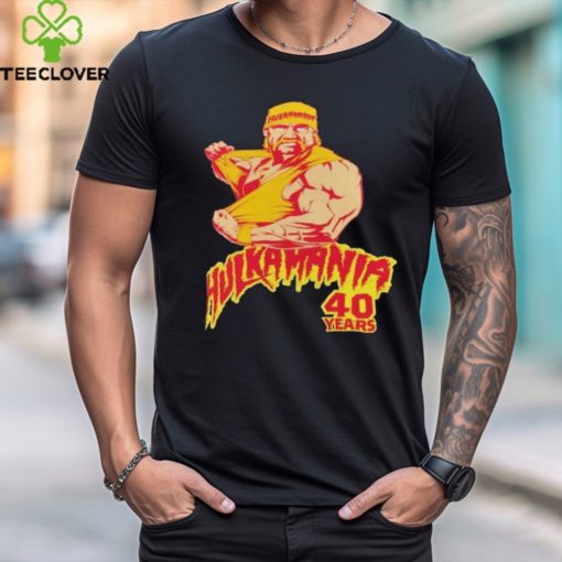 Hulk Hogan 40 Years Ripping Shirt