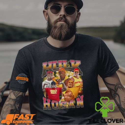 Hulk Hogan Five Pose Wrestling T shirt