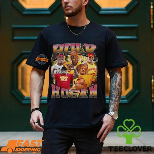 Hulk Hogan Five Pose Wrestling T shirt