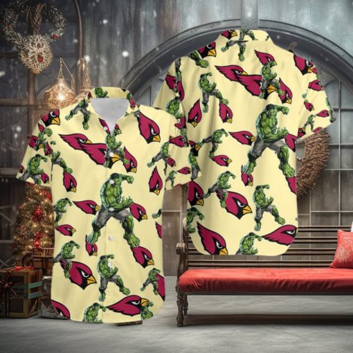 Hulk Marvel Avengers Fanfiction Tacky Hawaiian Shirt Arizona Cardinals