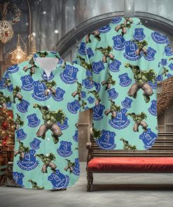 Hulk Marvel Avengers Memes Natural Light Hawaiian Shirt Everton Fc