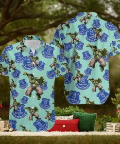 Hulk Marvel Avengers Memes Natural Light Hawaiian Shirt Everton Fc