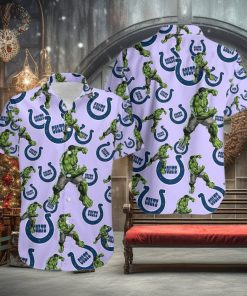 Hulk Marvel Avengers Memes Soft Hawaiian Shirts Indianapolis Colts