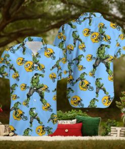 Hulk Marvel Avengers New Movie Hawaiian Shirts For Sale Green Bay Packers Nfl