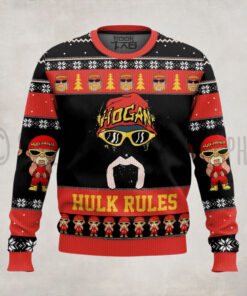 Hulk Rules Hulk Hogan WWE Ugly Sweater