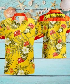 Hulkamania Wwe Wwf Hulk Hogan Hawaiian Shirt And Short Set