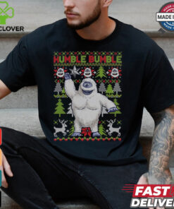 Humble Bumble Ugly Christmas Abominable Snowman Christmas Shirt