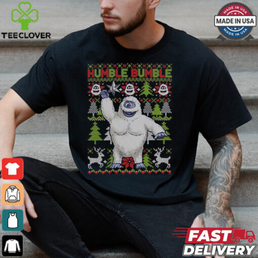 Humble Bumble Ugly Christmas Abominable Snowman Christmas Shirt