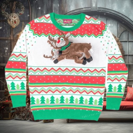Humping Reindeer Ugly Sweater For Woman