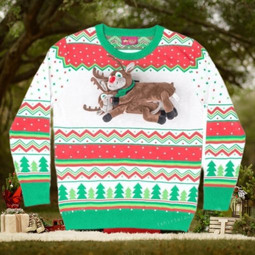 Humping Reindeer Ugly Sweater For Woman