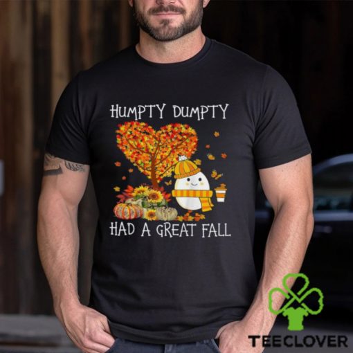 Humpty Dumpty Had A Great Fall Shirt, Happy Thanksgiving Pumpkin T Shirt, Thanksgiving Day, Cute Snowman, Thanksgiving Gift