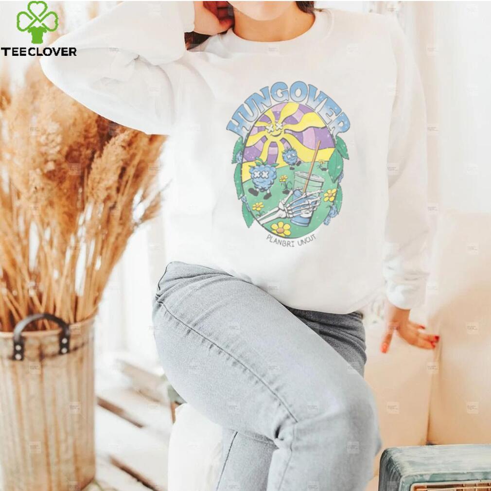 Hungover Skeleton PlanBri Uncut Shirt Hungover Skeleton PlanBri Uncut Shirt