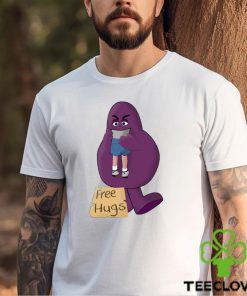 Hungry For Free Hugs From Grimace Fanart Unisex Sweatshirt