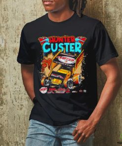 Hunter Custer racing car shirt