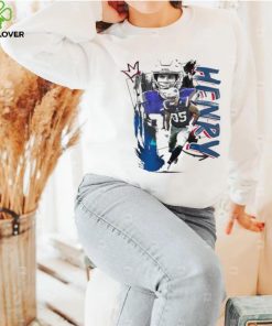 Hunter Henry number 85 New England Patriots football player pose poster hoodie, sweater, longsleeve, shirt v-neck, t-shirt