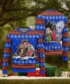 Hunter X Hunter Ugly Christmas Sweater 3D Kurapika X Leorio Gift For Big Fans