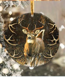 Hunting Deer Hunting Lovers Holiday Ornaments   Christmas Tree Ornaments
