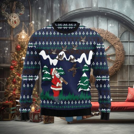 Hunting Duck Ugly Christmas Sweater