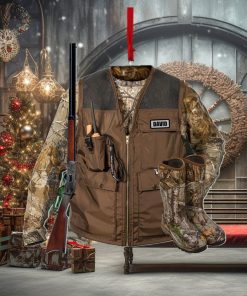 Hunting Vest, Personalized Ornament, Christmas Gifts For Hunting Lovers
