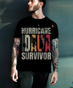 Hurricane Idalia Survivor Shirt Hurricane Idalia Sweatshirt Florida Trong Shirt Trending Shirt Retro Survived Hurricane Idalia Tee
