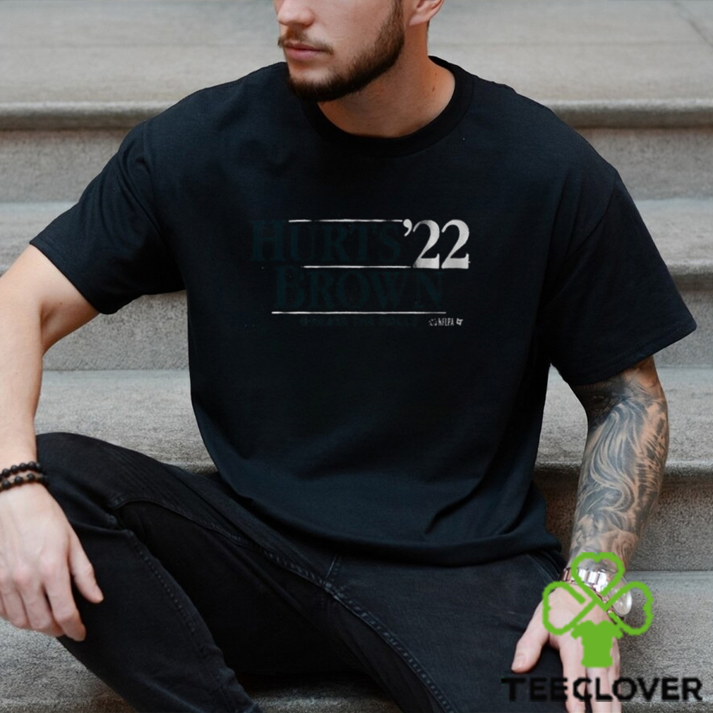 Hurts Brown ’22 Jalen Hurts Shirt Hurts Brown ’22 Jalen Hurts Shirt