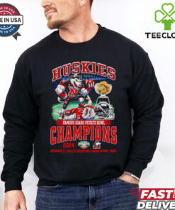 Huskies Famous Idaho Potato Bowl Champions 2024 mascot shirt