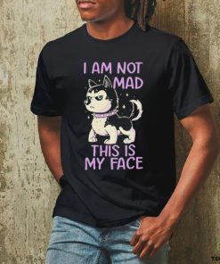 Huskies I am not mad this is my face hoodie, sweater, longsleeve, shirt v-neck, t-shirt