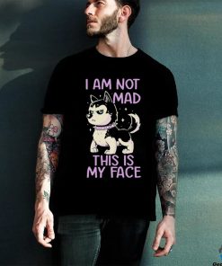 Huskies I am not mad this is my face hoodie, sweater, longsleeve, shirt v-neck, t-shirt