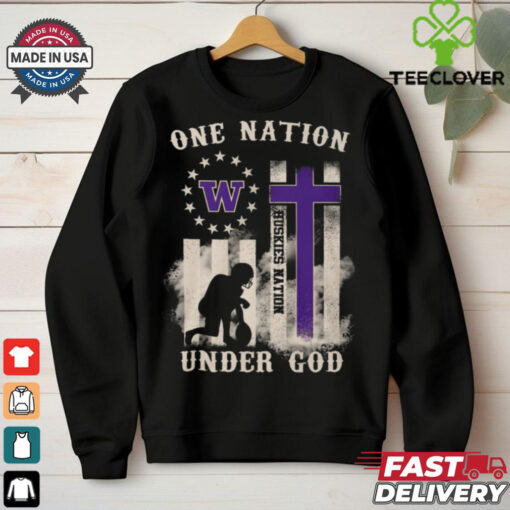 Huskies Nation Under God Shirt