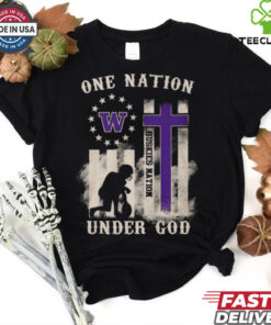 Huskies Nation Under God Shirt