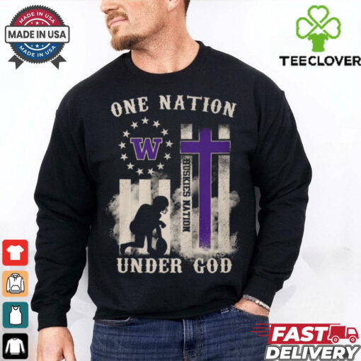 Huskies Nation Under God Shirt