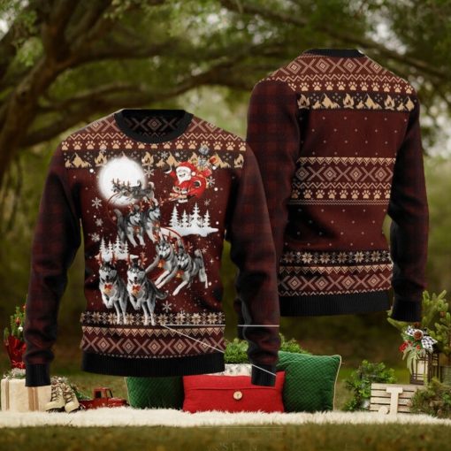 Husky Dog Ugly Christmas Sweater For Men & Women