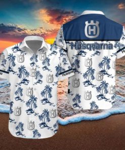 Husqvarna Car 3D Hawaiian Shirt Tree Summer Holidays For Men Women Fans