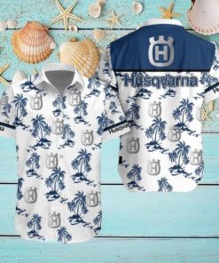 Husqvarna Car 3D Hawaiian Shirt Tree Summer Holidays For Men Women Fans