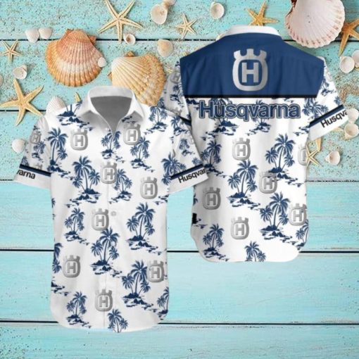 Husqvarna Car 3D Hawaiian Shirt Tree Summer Holidays For Men Women Fans