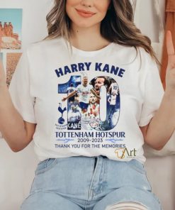 Harry Kane Tottenham Hotspur 2009 – 2023 Thank You For The Memories T Shirt 3 Harry Kane Tottenham Hotspur 2009 – 2023 Thank You For The Memories T Shirt